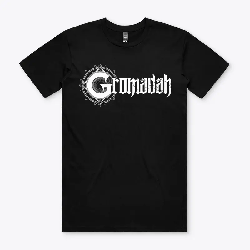 Gromadah White Logo + Emblem U/M T